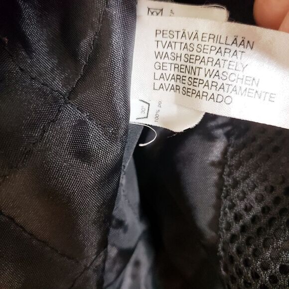 Original Rukka Mens Motorcycle Jacket Lining Black Size 44 - Picture 10 of 12